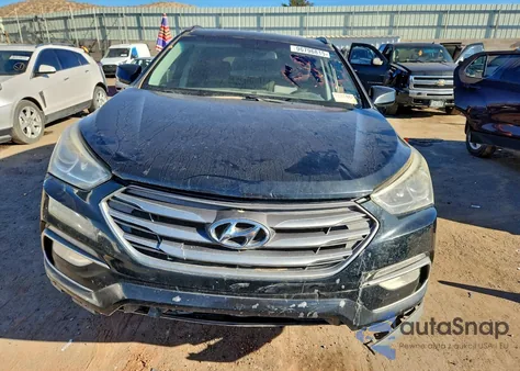 2017 Hyundai Santa Fe Sport from USA, damaged, VIN 5XYZU3LBXHG386104